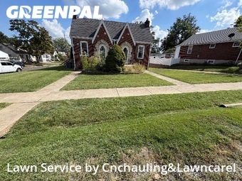 Lawn Maintenancein Affton,63123,Lawn Mow by Cnchauling&Lawncarel, work completed in Oct , 2025