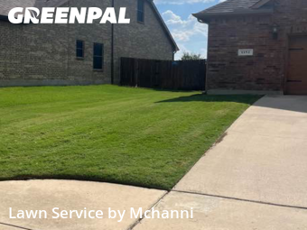 Yard Cuttingin Burleson,76028,Lawn Care Service by Mchanni, work completed in Jan , 2026