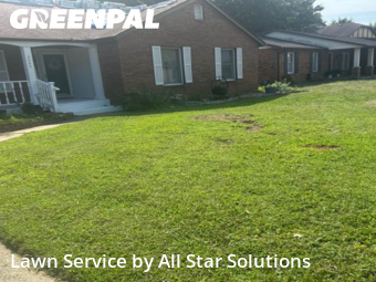 Lawn Maintenancein Granite City,62040,Lawn Service by All Star Solutions, work completed in Dec , 2025
