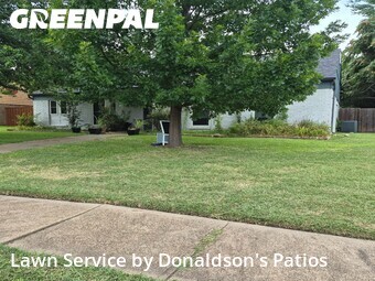 Lawn Servicein Garland,75040,Lawn Cutting by Donaldson's Patios, work completed in Jul , 2026
