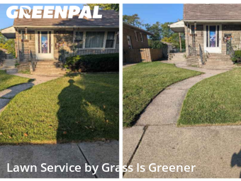 Landscaping Maintenance in Hammond, 46323, Weed Trimming by Grass Is Greener , work completed in Dec , 2025