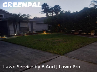 Lawn Cuttingin Oldsmar,34677,Lawn Maintenance by B And J Lawn Pro, work completed in Nov , 2025