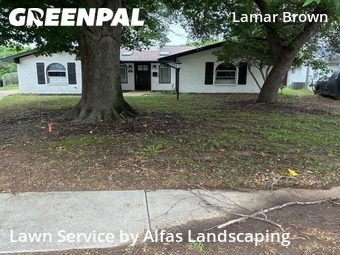 Grass Cutin Irving,75060,Grass Cut by Alfas Landscaping, work completed in Jun , 2026