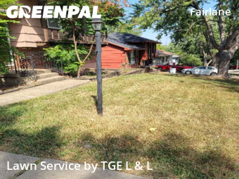 Yard Cuttingin Kansas City,64137,Lawn Cut by TGE L & L, work completed in Nov , 2025