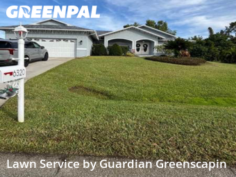 Yard Upkeep in Fort Myers, 33908, Grass Services by Guardian Greenscapin, work completed in Dec , 2025