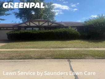 Lawn Care Servicein Florissant,63034,Yard Mowing by Saunders Lawn Care, work completed in Dec , 2025