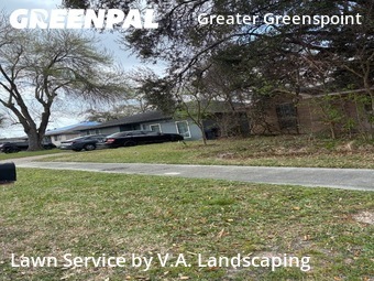 Lawn mowed in Houston, 77060