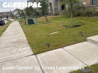 Grass Cuttingin Wylie,75098,Lawn Service by Texas Lawnscapes, work completed in Dec , 2025