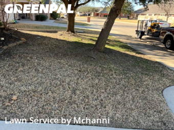 Lawn Care Servicein Burleson,76028,Grass Cut by Mchanni, work completed in Feb , 2026