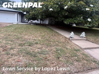 Yard Mowingin North Richland Hills,76180,Lawn Mow by Lopez Lawn, work completed in Jun , 2026