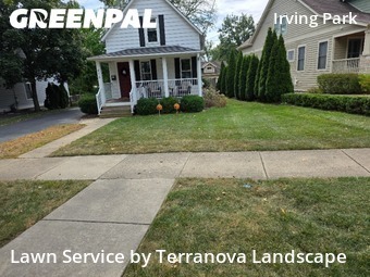 Grass Cutting in Glen Ellyn, 60137, Weekly Mowing by Terranova Landscape, work completed in Oct , 2025