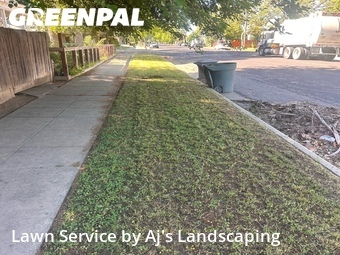 Lawn mowing work completed in Merced, CA