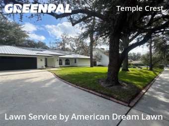 Lawn Mowingin Tampa,33617,Lawn Mowing Service by American Dream Lawn , work completed in Dec , 2025