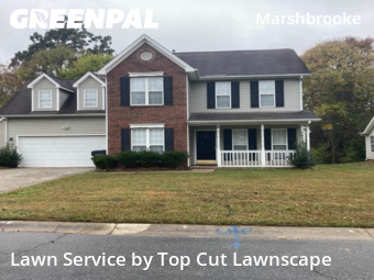 Lawn Cuttingin Matthews,28105,Lawn Cut by Top Cut Lawnscape, work completed in Oct , 2025