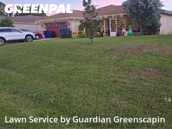 Lawn Service in Fort Myers, 33967, Lawn Care by Guardian Greenscapin, work completed in 14 Dec, 2025 