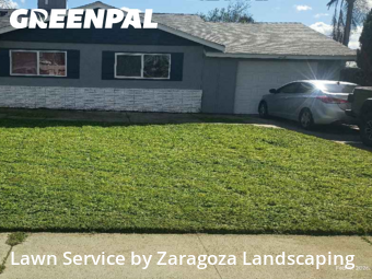 Lawn mowing work completed in Hanford, CA