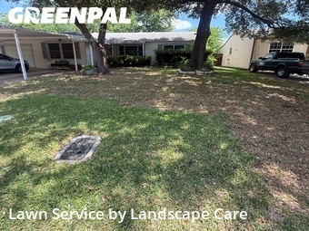 Grass Cutin Irving,75060,Lawn Mow by Landscape Care, work completed in Jun , 2026