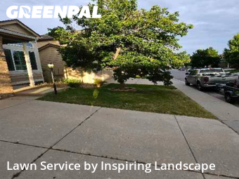 Lawn Care Servicein Centennial,80015,Yard Mowing by Inspiring Landscape, work completed in Nov , 2025