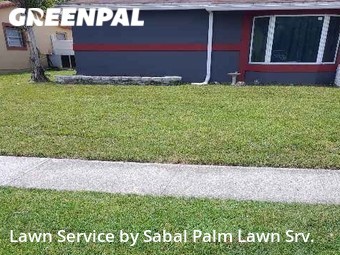 Yard Care Services in Lauderdale Lakes, 33309, Grass Services by Sabal Palm Lawn Srv., work completed in Oct , 2025