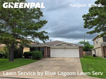 Grass Cuttingin Cypress,77433,Grass Cutting by Blue Lagoon Lawn Serv, work completed in Jun , 2026