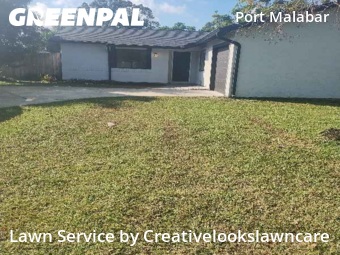 Turf Services in Palm Bay, 32905, Lawn Management by Creativelookslawncare, work completed in Dec , 2025