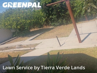 Lawn mowing work completed in Alhambra, CA