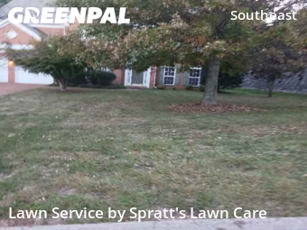 Yard Mowingin Brentwood,37027,Grass Cut by Spratt's Lawn Care, work completed in Nov , 2025