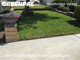 Lawn mowing work completed in Fontana, CA