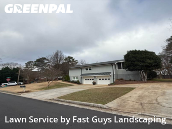 Lawn Maintenancein Smyrna,30082,Lawn Cut by Fast Guys Landscaping, work completed in Feb , 2026