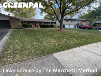 Lawn Maintenancein Bolingbrook,60440,Grass Cut by The Marchetti Method, work completed in Nov , 2025