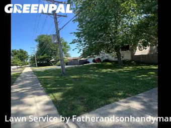 Lawn Servicein Palatine,60067,Lawn Cut by Fatherandsonhandyman, work completed in Oct , 2025
