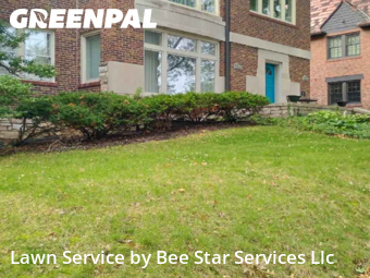 Yard Cuttingin Clayton,63105,Lawn Mow by Bee Star Services Llc, work completed in Nov , 2025