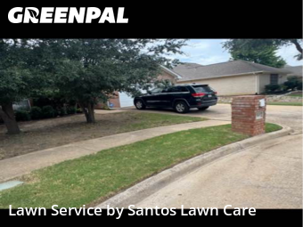 Lawn Mowin North Richland Hills,76182,Lawn Cut by Santos Lawn Care , work completed in Dec , 2025