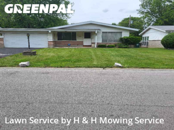 Lawn Cuttingin St Louis,63136,Lawn Cutting by H & H Mowing Service, work completed in Dec , 2025