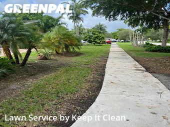 Grass Cutin Kendall,33176,Lawn Cutting by Keep It Clean, work completed in Dec , 2025