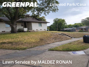 Grass Cutin Dallas,75228,Lawn Maintenance by MALDEZ RONAN, work completed in Nov , 2025