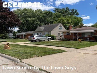 Lawn mowed in Dearborn Heights, 48125