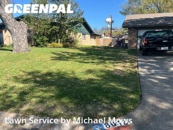 Lawn Mowingin Benbrook,76116,Lawn Cutting by Michael Mows, work completed in Jun , 2026