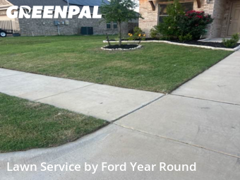 Lawn Mowingin Benbrook,76116,Lawn Mowing by Ford Year Round , work completed in Dec , 2025