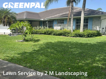 Lawn Mowingin Davie,33325,Lawn Cut by 2 M Landscaping, work completed in Nov , 2025