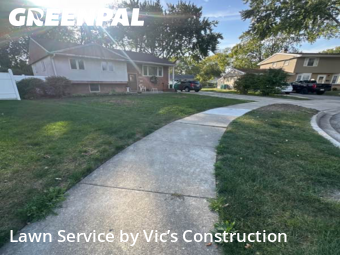 Grass Cuttingin Joliet,60435,Lawn Care by Vic’s Construction , work completed in Nov , 2025