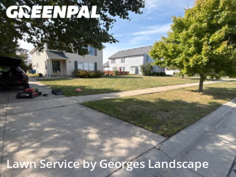 Lawn Maintenance in Perrysburg, 43551, Backyard Mowing by Georges Landscape , work completed in Nov , 2025