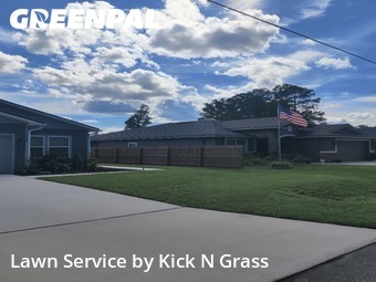 Yard Upkeep in Fleming Island, 32003, Lawn Cutting by Kick N Grass, work completed in Dec , 2025