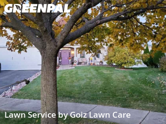 Yard Mowingin Bolingbrook,60490,Lawn Cutting by Goiz Lawn Care, work completed in Dec , 2025