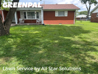 Lawn Cuttingin Granite City,62040,Lawn Cut by All Star Solutions, work completed in Jan , 2026