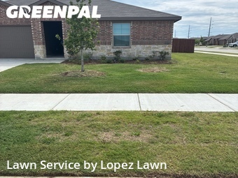 Lawn Mowingin Denton,76207,Lawn Care Service by Lopez Lawn, work completed in Jun , 2026