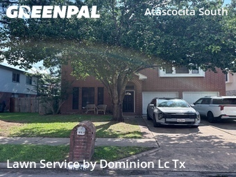 Yard Cuttingin Humble,77346,Lawn Mowing by Dominion Lc Tx, work completed in Jun , 2026