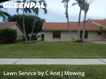 Lawn Mowing Servicein Pembroke Pines,33029,Lawn Maintenance by C And J Mowing , work completed in Jan , 2026