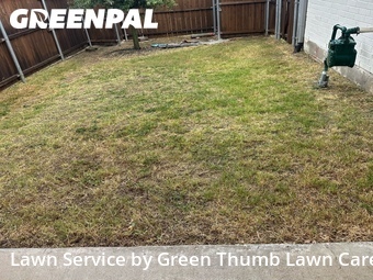 Lawn Carein Frisco,75035,Lawn Cutting by Green Thumb Lawn Care, work completed in Jul , 2026
