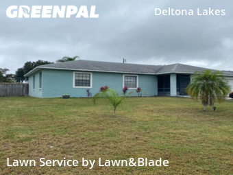 Weekly Mowing in Deltona, 32738, Grass Cutting by Lawn&Blade, work completed in Dec , 2025